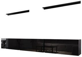 Σύνθεση σαλονιού Settio-Μαύρο