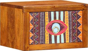 vidaXL Κομοδίνο 2 τμχ. Καφέ 35 x 30 x 22 εκ.