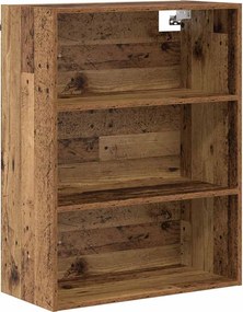 vidaXL Highboard 2 pcs Παλιό ξύλο Επεξεργασμένο ξύλο