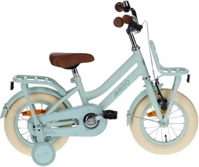 Bella 12 Inch Girls Coaster Brake GreenAMIGO