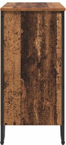 vidaXL Πλαϊνό γραφείο Παλιό ξύλο 78 x 35 x 74.5 εκ.