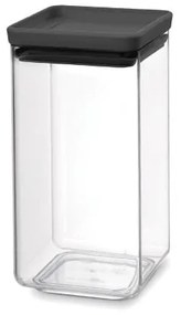 Brabantia 1001172 Βάζο Tasty+ 1.6L, Dark Grey