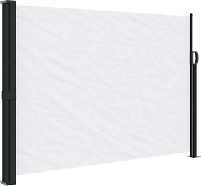 vidaXL Σκίαστρο Πλαϊνό Συρόμενο Λευκό 140 x 300 εκ.