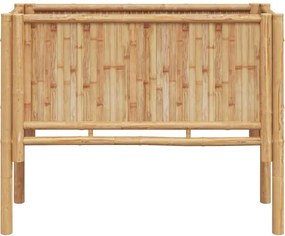 vidaXL Ανεβασμένο Κρεβάτι Καφέ 90 x 35 x 70 εκ. Μπαμπού
