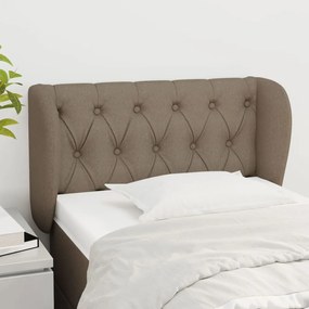 Κεφαλάρι με Πτερύγια Taupe 83 x 23 x 78/88 εκ. Υφασμάτινο 3117458