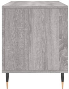 vidaXL Έπιπλο Δίσκων Γκρι Sonoma 100x38x48 εκ. από Επεξεργασμένο Ξύλο