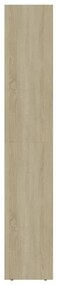 vidaXL Βιβλιοθήκη Χρώμα Sonoma Δρυς 36 x 30 x 171 εκ. από Επεξ. Ξύλο