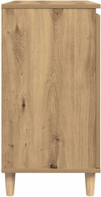 vidaXL Μπουφές Τεχνίτης Δρυς 60x35x70 εκ. από Επεξεργασμένο Ξύλο