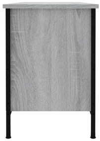 vidaXL Παπουτσοθήκη Γκρι Sonoma 100x35x50 εκ. από Επεξεργασμένο Ξύλο