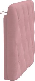 vidaXL Μαξιλάρι για Κεφαλάρι Ροζ 80 εκ. Βελούδο