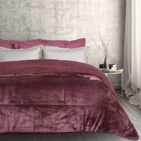 Κουβερτοπάπλωμα Sherpa 1188 Dark Lilac Das Home Μονό 160x220cm Πολυέστερ