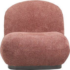 ΠΟΛΥΘΡΟΝΑ BEANY HM9591.02 ΡΟΖ ΜΠΟΥΚΛΕ ΥΦΑΣΜΑ 85x82x77Υ εκ.