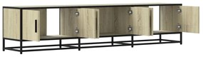 vidaXL Έπιπλο Τηλεόρασης Sonoma Δρυς 180x35x41 εκ. Επεξ. Ξύλο