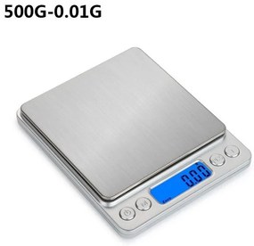 Ηλεκτρονική Ζυγαριά Ακριβείας 0.01gr - 500gr με Καλάθι Ζύγισης