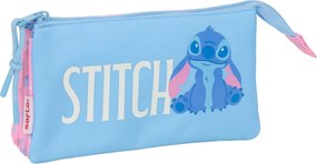 Κασετίνα Lilo &amp; Stitch Bright Ροζ 22 x 12 x 3 cm