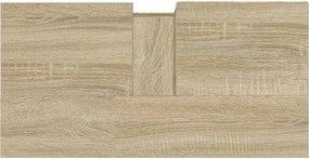 vidaXL Ντουλάπι Μπάνιου Sonoma Δρυς 65x33x60 εκ. Επεξεργασμένο Ξύλο