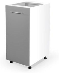 VENTO D-40/82 lower cabinet, color: white / light grey DIOMMI V-UA-VENTO-D-40/82-J.POPIEL