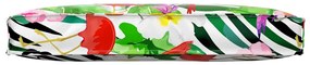 vidaXL Μαξιλάρι παλέτας για πλάτη Floral Πολύχρωμο 80 x 40 x 12 cm