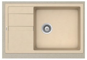 Schock Cristalite Manhattan 30180 Moonstone Ένθετος Νεροχύτης 78x50cm