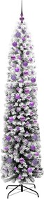 vidaXL Τεχνητό Χριστουγεννιάτικο Δέντρο με 300 LED Πράσινο 210 cm