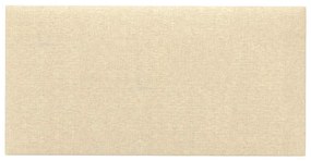 vidaXL Πάνελ Τοίχου 12 τεμ. Κρεμ 60x30 εκ. 2,16 μ² Υφασμάτινα