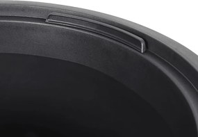 vidaXL Γλάστρα με Αφαιρουμ. Εσωτερικό Ανθρακί 8/22 Λίτρ. Πολυπρ/λένιο