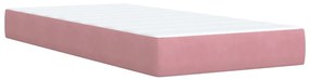 ΚΡΕΒΑΤΙ BOXSPRING ΜΕ ΣΤΡΩΜΑ ΡΟΖ 100X200 ΕΚ. ΒΕΛΟΥΔΙΝΟ 3286251