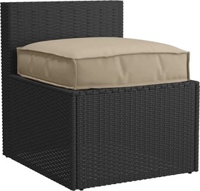 vidaXL Μαξιλάρι Taupe 60 x 60 x 12 cm Ύφασμα Όξφορντ