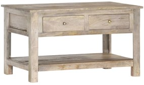 vidaXL Τραπεζάκι Σαλονιού 82 x 52 x 47 εκ. από Μασίφ Ξύλο Μάνγκο