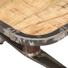 vidaXL Έπιπλο Τηλεόρασης 160 x 30 x 40 εκ. από Μασίφ Ξύλο Μάνγκο