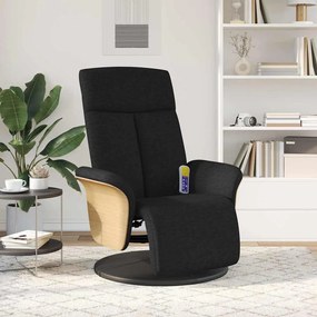 vidaXL Κάθισμα μασάζ Μαύρο 79 x 87 x 104,5 εκ ύφασμα