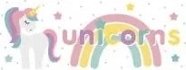 Unicorns παιδικό φωτιστικό οροφής (41592)