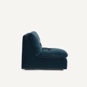 Πολυθρόνα σύνθεσης από βελούδο, GIULIANO