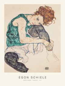 Εκτύπωση έργου τέχνης Adele Herms (Special Edition Female Portrait) - Egon Schiele, (30 x 40 cm)