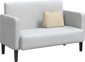 vidaXL Μαξιλάρι Πλάτης Κρεμ 45 x 20 x 35 εκ. ύφασμα