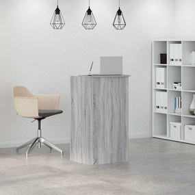 vidaXL Γραφείο υποδοχής 55x50x103,5 εκ. Επεξεργασμένο Ξύλο