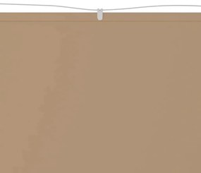 Τέντα Κάθετη Taupe 60 x 420 εκ. από Ύφασμα Oxford - Μπεζ-Γκρι