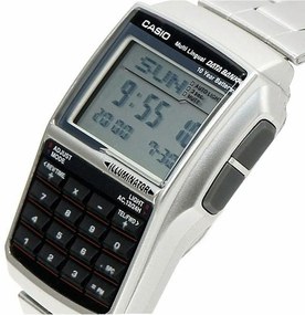 Ανδρικά Ρολόγια Casio DBC-32D-1AES Μαύρο Ασημί