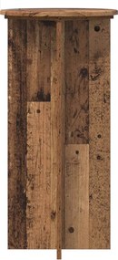 vidaXL Βάση φυτών 2 τεμ. Παλαιωμένο ξύλο 40 x 40 x 80 cm