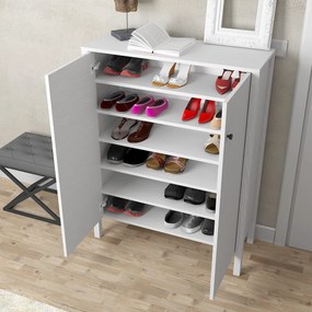Shoe Cabinet FRN-10046 Wooden
White