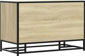 Πάγκος παπουτσιών vidaXL Sonoma Oak 80x40x53,5 cm