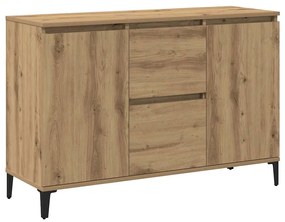 vidaXL Μπουφές Αρτισιανή Δρυς 102x35x70 εκ. από Επεξεργασμένο Ξύλο