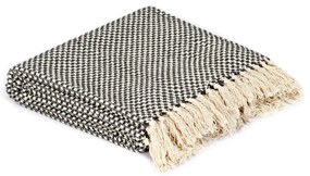 vidaXL Ριχτάρι Ανθρακί 125 x 150 εκ. Βαμβακερό