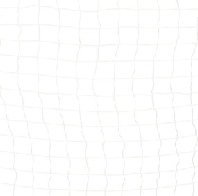 Τέρμα Ποδοσφαίρου Ασπρόμαυρο 300 x 200 x 90 εκ. Μεταλλικό - Λευκό
