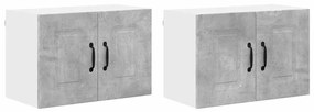 vidaXL Πάνελ πλυντηρίου πιάτων Kalmar 2 pcs Σκυρόδεμα Γκρι