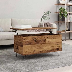 vidaXL Τραπεζάκι σαλονιού Παλαιό ξύλο 90 x 44.5 x 45 εκ.