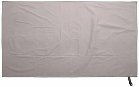 Πετσέτα Microfiber Μονόχρωμη 90x160 Γκρι