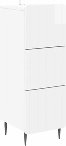 vidaXL Ντουλάπι με Συρτάρια 33 x 34,5 x 92 εκ. Επεξεργασμένο Ξύλο