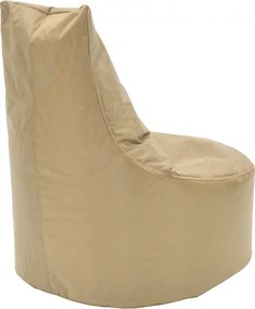 Πουφ πολυθρόνα Norm PRO pakoworld αδιάβροχο μόκα