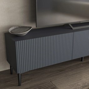 Έπιπλο Τηλεόρασης Ανθρακί LAFREN 180x31.4x45